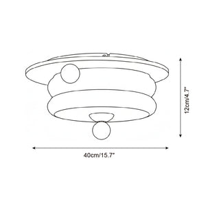 Tranquil Wood Ceiling Lamp