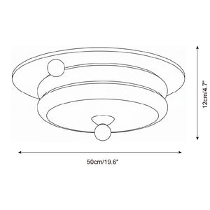 Tranquil Wood Ceiling Lamp
