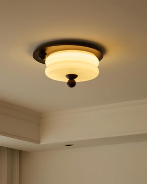 Tranquil Wood Ceiling Lamp