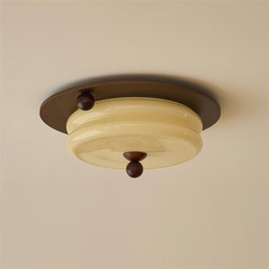 Tranquil Wood Ceiling Lamp