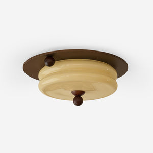 Tranquil Wood Ceiling Lamp