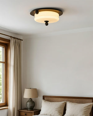 Tranquil Wood Ceiling Lamp