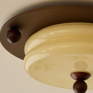Tranquil Wood Ceiling Lamp