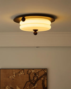 Tranquil Wood Ceiling Lamp