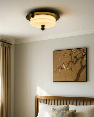Tranquil Wood Ceiling Lamp