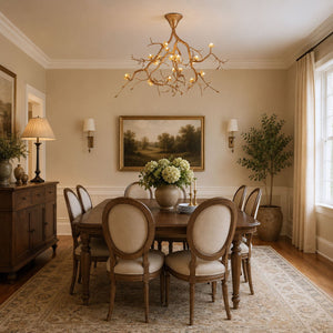 Tree Branches Flower Chandelier