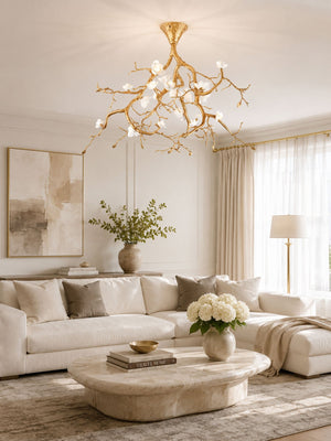 Tree Branches Flower Chandelier