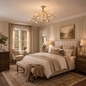 Tree Branches Flower Chandelier