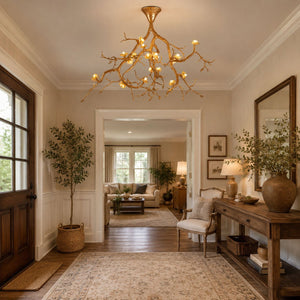 Tree Branches Flower Chandelier