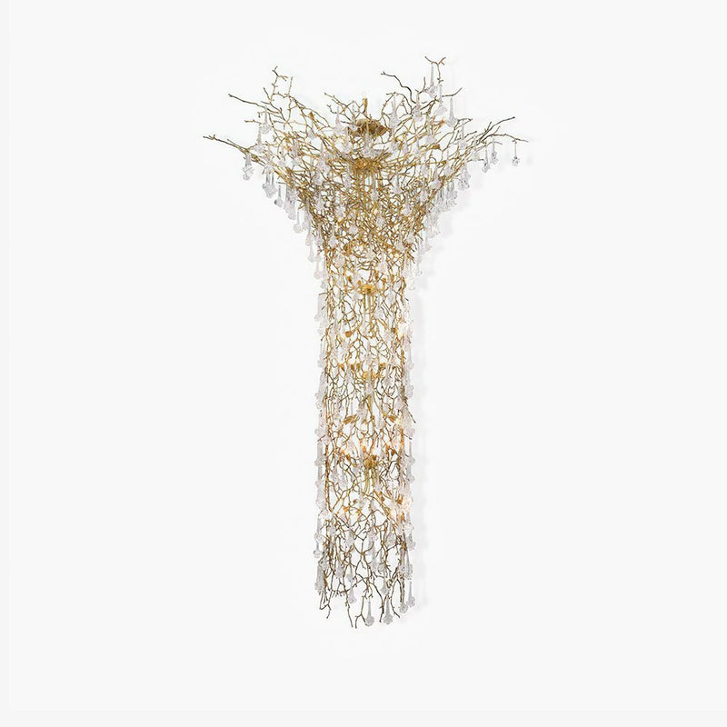 Tree Branch Staircase Chandelier – detail 28