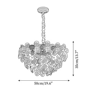 Treviso Flower Chandelier