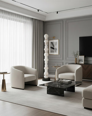 Tribeca Alabaster Floor Lamp