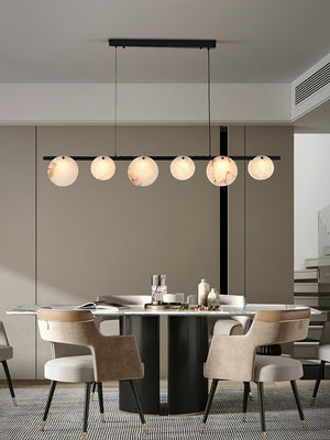 Trinidad Dining Room Alabaster Chandelier