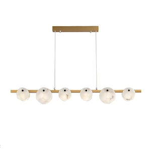 Trinidad Dining Room Alabaster Chandelier