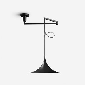 Trumpet Swing Arm Pendant Light