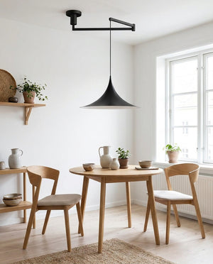 Trumpet Swing Arm Pendant Light