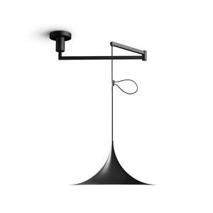 Trumpet Swing Arm Pendant Light