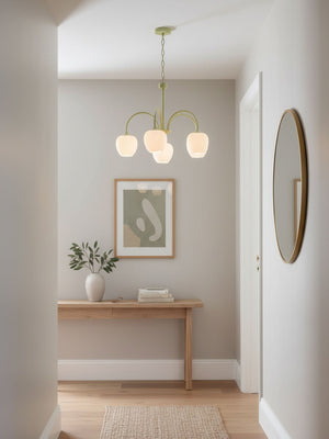 Tulip Matcha Chandelier