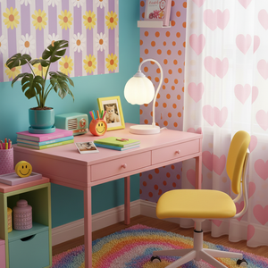 Tulip Shaped Table Lamp