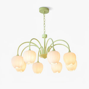 Tulip Matcha Chandelier