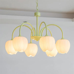 Tulip Matcha Chandelier