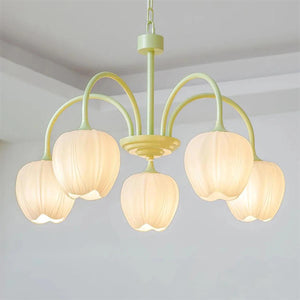 Tulip Matcha Chandelier