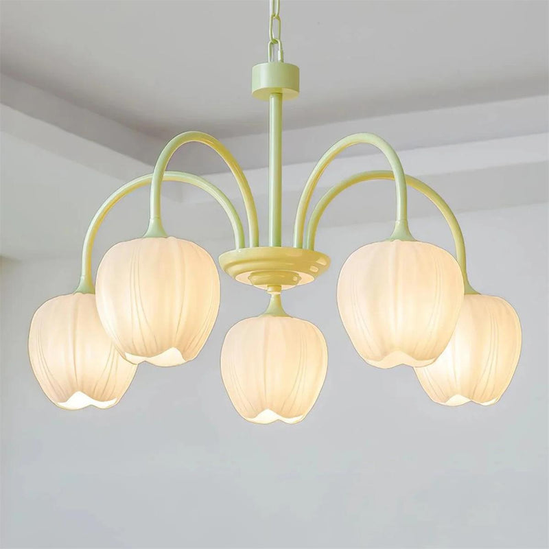 Tulip Matcha Chandelier – detail 21