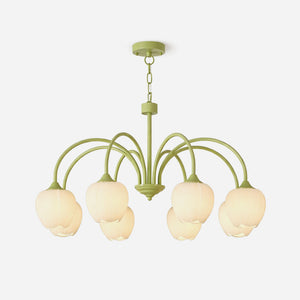 Tulip Matcha Chandelier