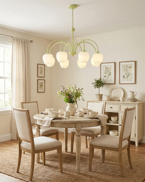 Tulip Matcha Chandelier