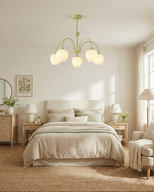 Tulip Matcha Chandelier