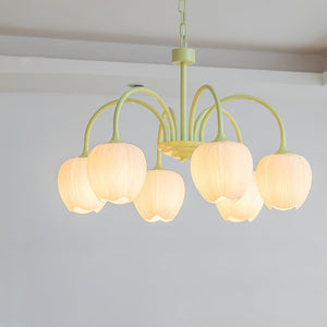 Tulip Matcha Chandelier