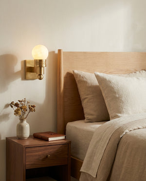 Tupelo Alabaster Wall Sconce