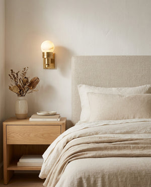 Tupelo Alabaster Wall Sconce