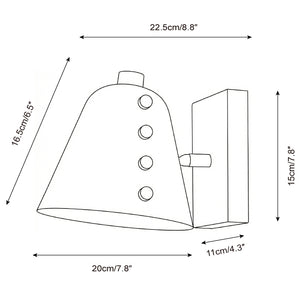 Twilight Pin Wall Lamp