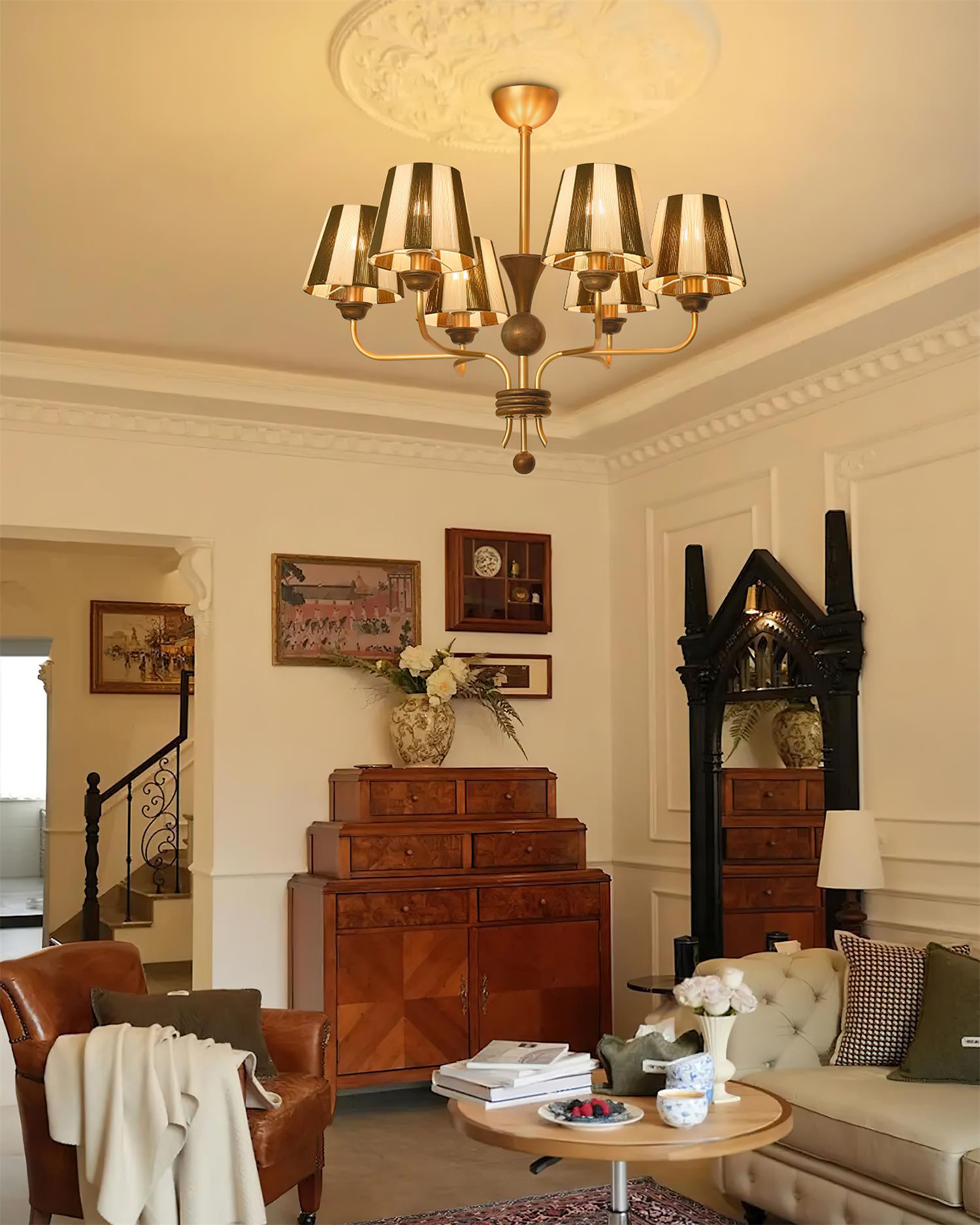 Twilight Stripe Chandelier