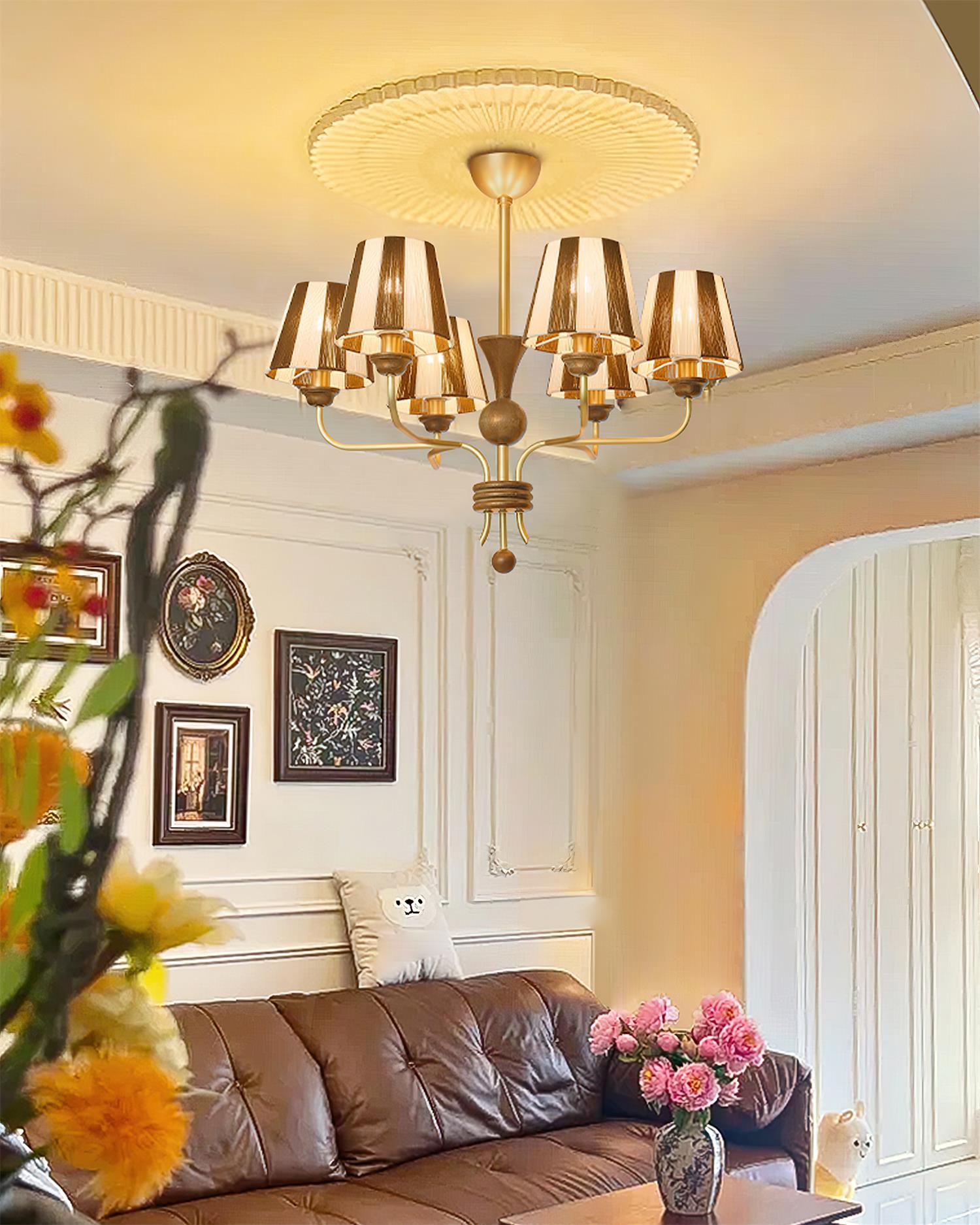 Twilight Stripe Chandelier