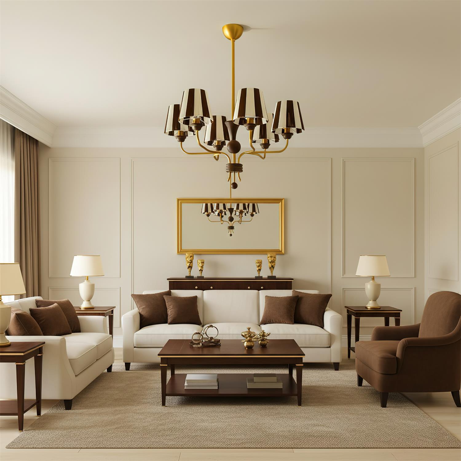 Twilight Stripe Chandelier