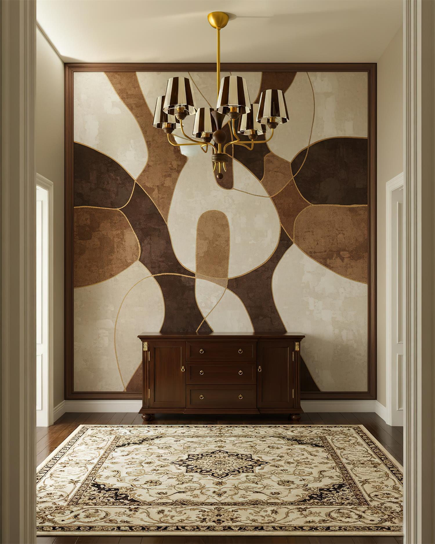 Twilight Stripe Chandelier