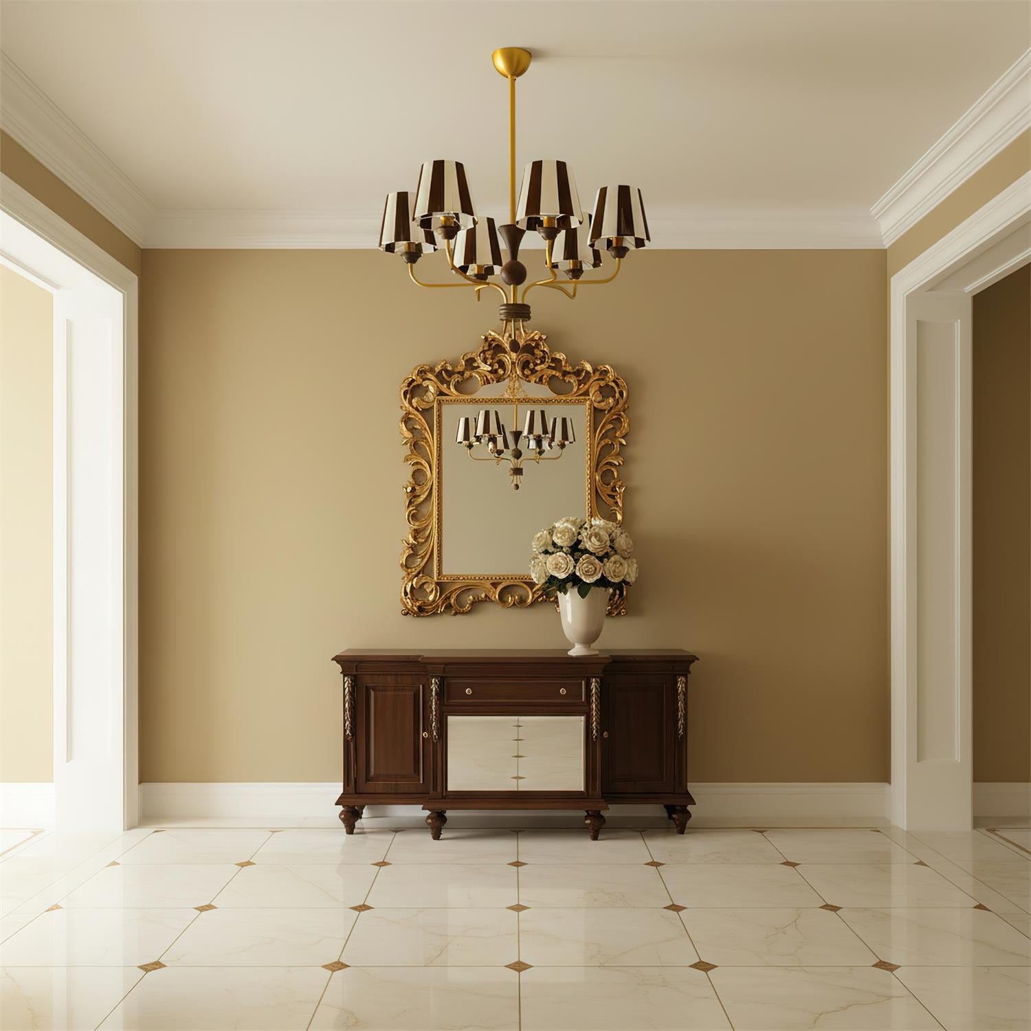 Twilight Stripe Chandelier