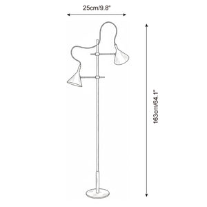 Twin Cone Floor Lamp