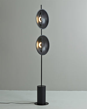 Twin Disc Wood Floor Lamp – detail 13