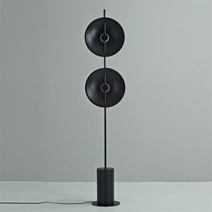 Twin Disc Wood Floor Lamp – detail 16