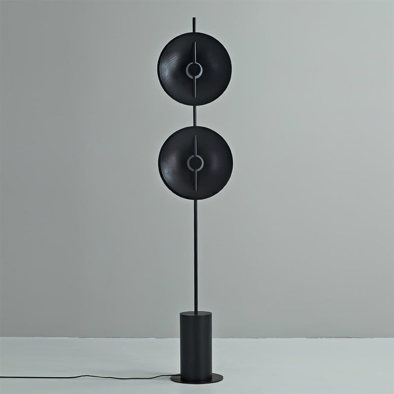 Twin Disc Wood Floor Lamp – detail 16