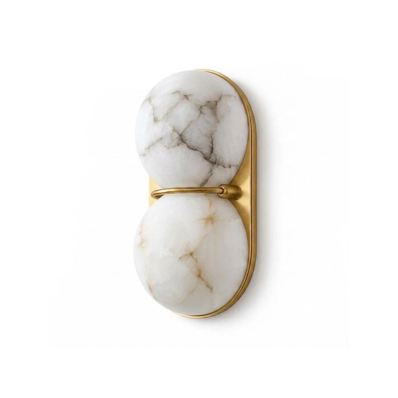 Twinwave Alabaster Wall Sconce – detail 10