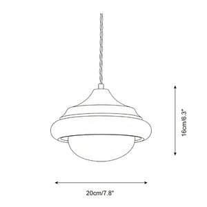 Twirl Glow Pendant Lamp