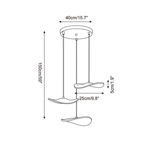 Twisora Wood Chandelier