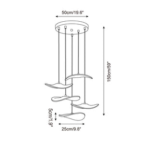 Twisora Wood Chandelier
