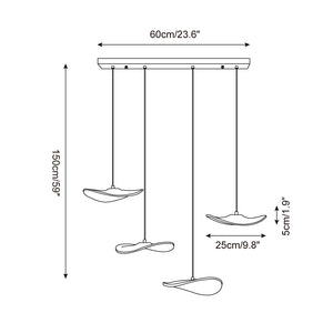 Twisora Wood Chandelier