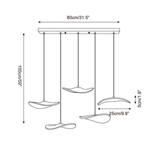Twisora Wood Chandelier