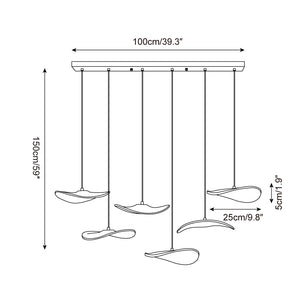 Twisora Wood Chandelier